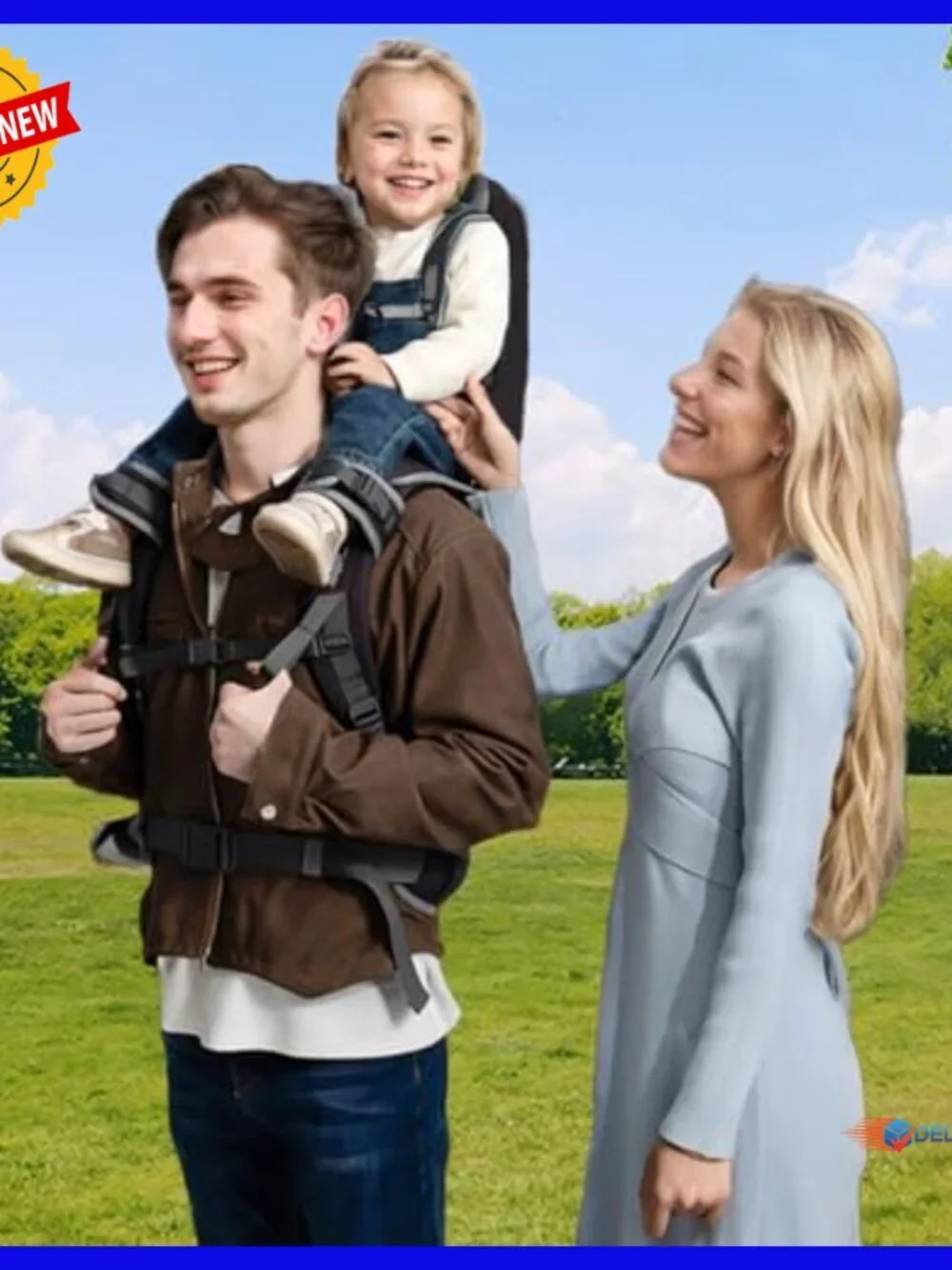 Lightweight Toddler Hiking Backpack Carrier with Sun Shade 6M-2Y